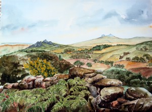 Hound Tor and Hay Tor